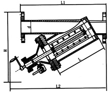手搖刷式過(guò)濾器結(jié)構(gòu)示意圖 手搖刷式過(guò)濾器結(jié)構(gòu)示意圖