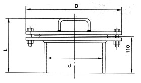 GTG-系列透光孔結(jié)構(gòu)示意圖 GTG-系列透光孔結(jié)構(gòu)示意圖