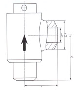 H63角式止回閥 H63角式止回閥