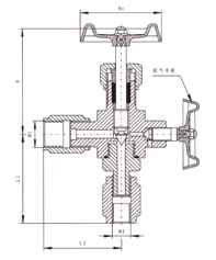 J49壓力計式截止閥 J49壓力計式截止閥